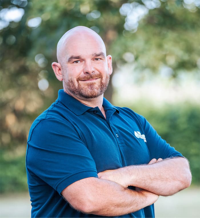 Daniel Trinkl Porträt von Daniel Trinkl, Wassermeister